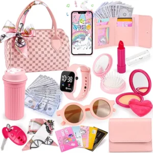 oisacirg play purse for little girls,