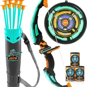 kids bow and arrow set, led light up archery toy set