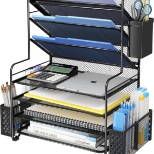 simple trending 7 tier desk file organizer